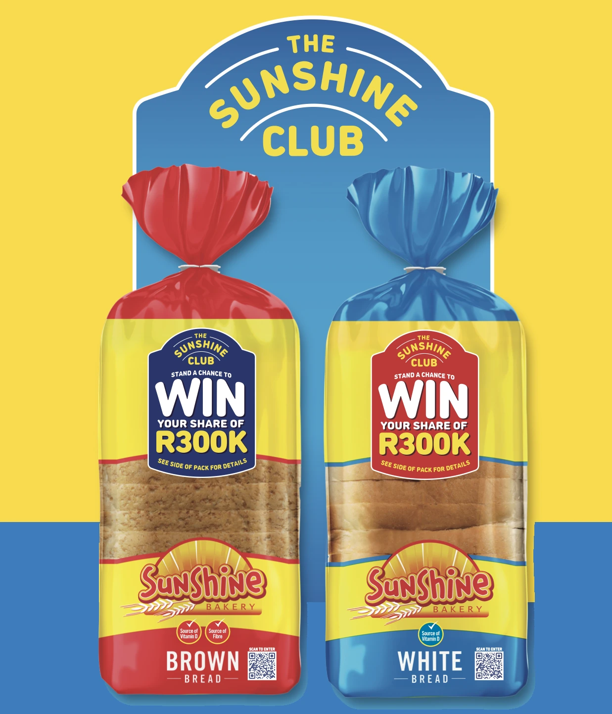 Sunshine Brown Bread and Sunshine White Bread competition packs